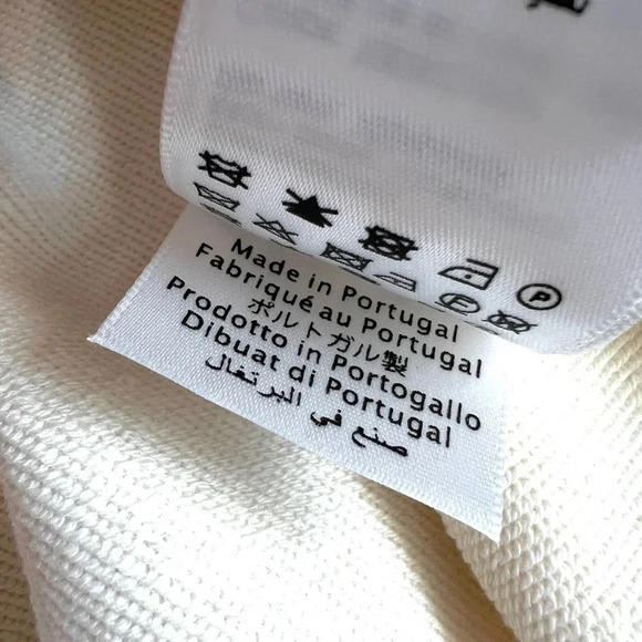 NEW 3.1 Phillip Lim Terry Crop Sweater sweatshirt knit Ivory luxury S - Picture 7 of 9